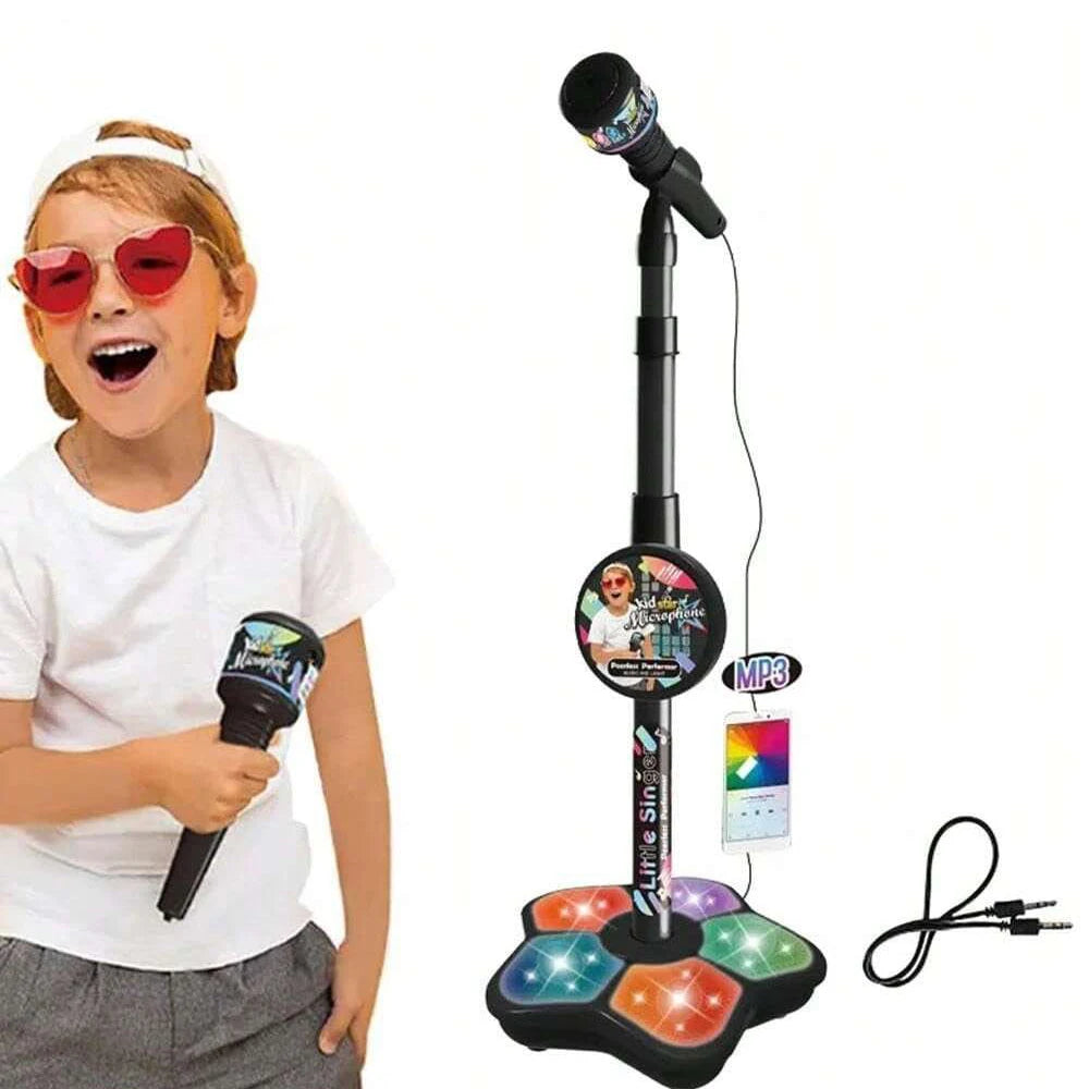 Portable Children's Karaoke Microphone Stand