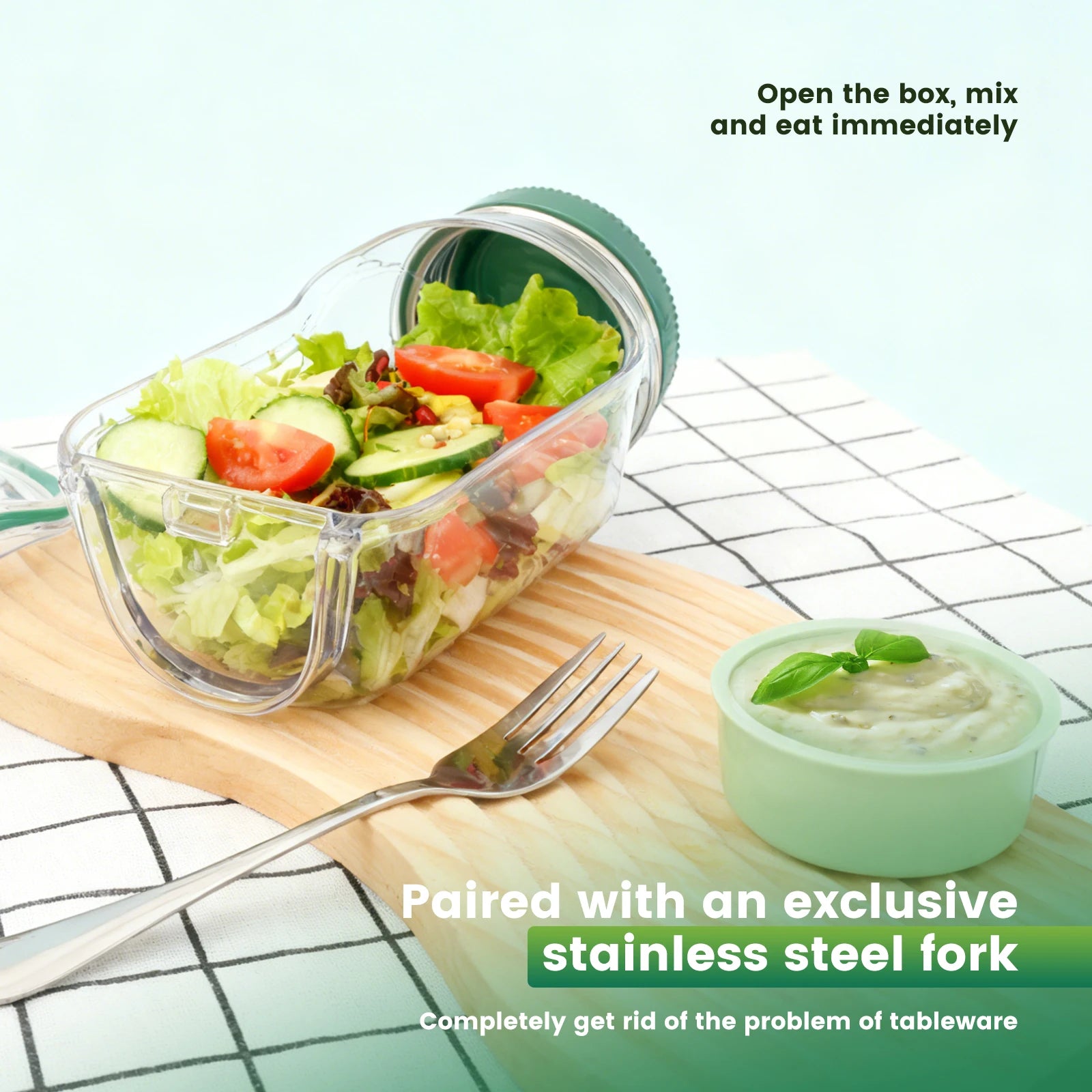FreshGo™ Portable Salad Jar