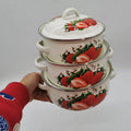 BerryBelle™ Strawberry Enameled Cookware Set