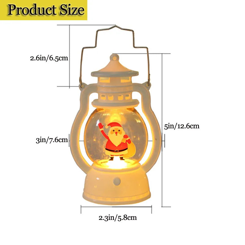 NoelGlow™ Santa & Snowman Lantern