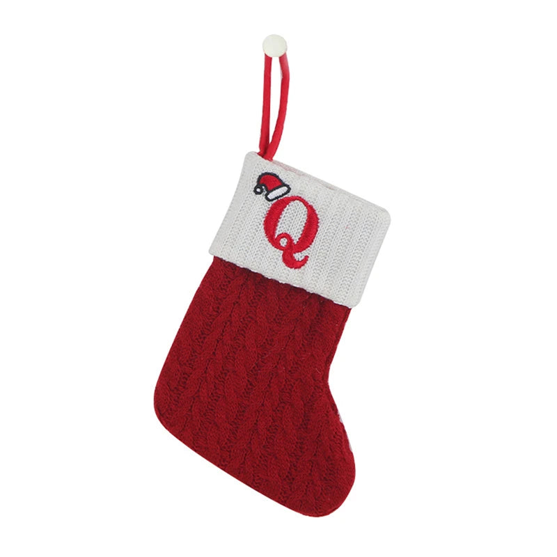 NoelKnit™ Christmas Alphabet Socks