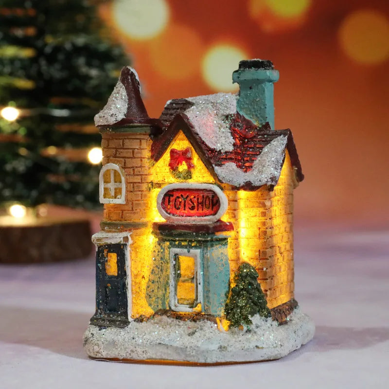 GlowHaven™ Christmas Village House