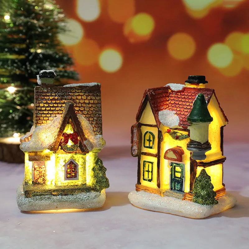 GlowHaven™ Christmas Village House
