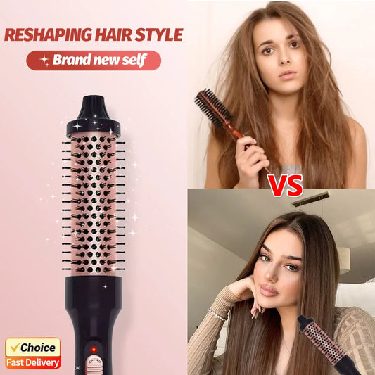 Thermal curling brush.