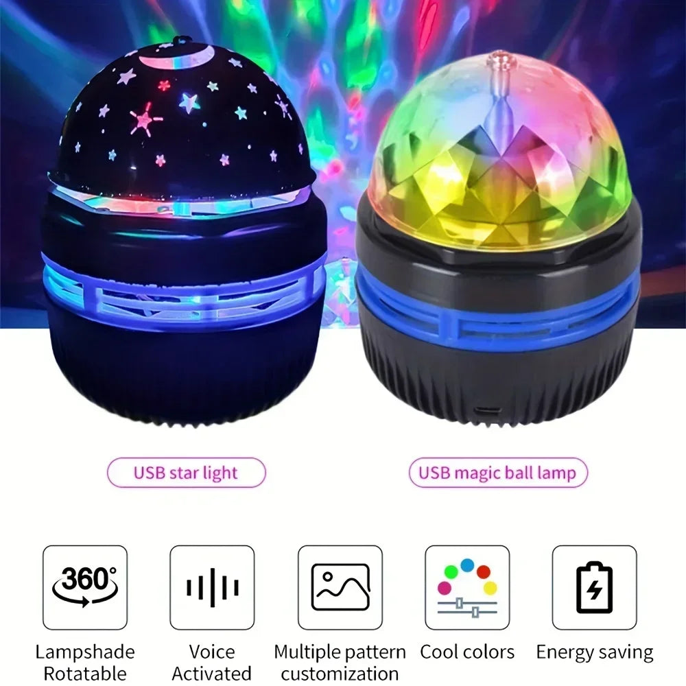 CosmoGlow™ LED Galaxy Projector Light