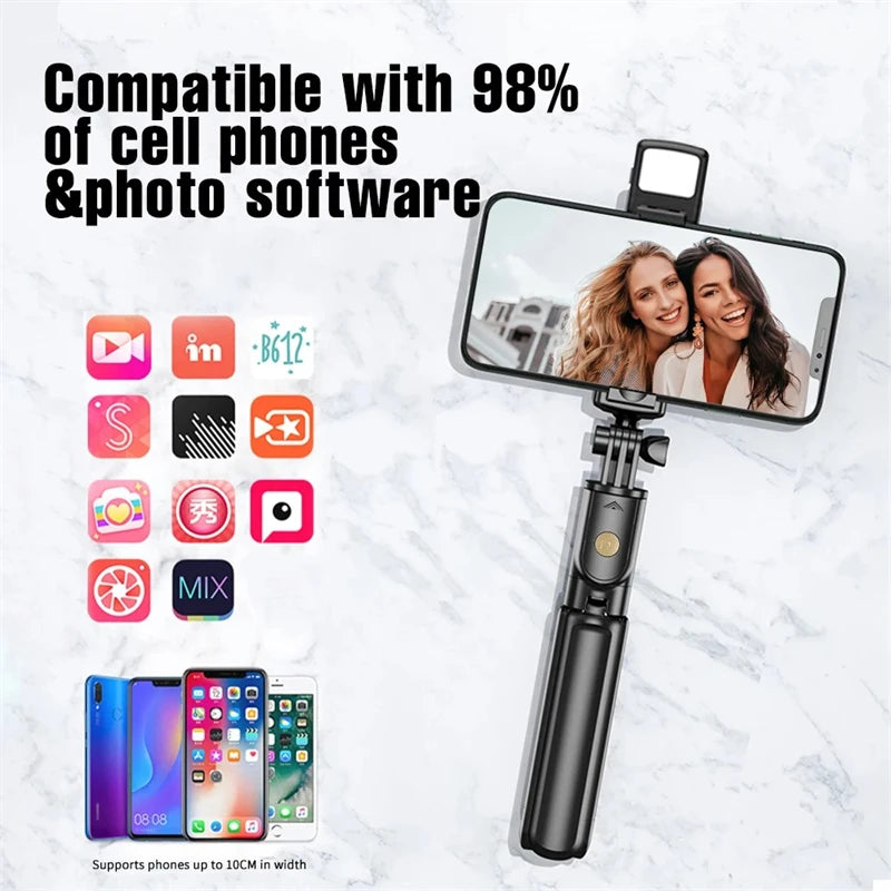 Selfie Stick Wireless Tripod Stand