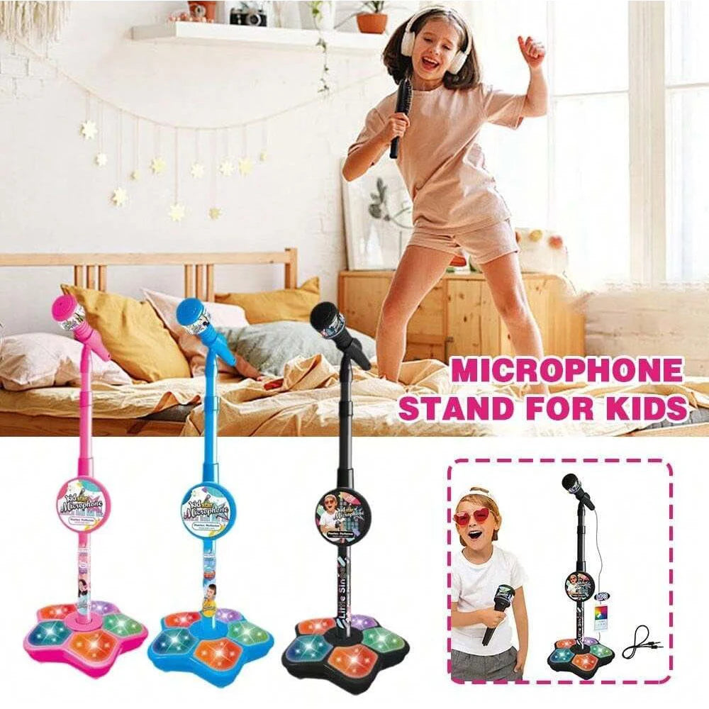 Portable Children's Karaoke Microphone Stand